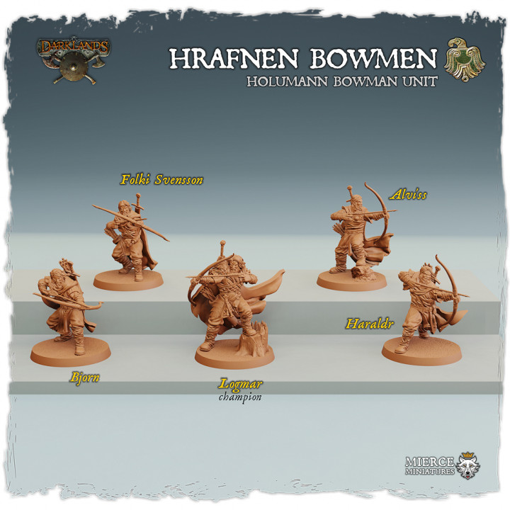 Norse Hrafnen Bowmen, Holumann Bowman Unit