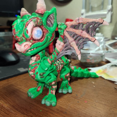 Picture of print of FLEXI ZOMBIE DRAGON