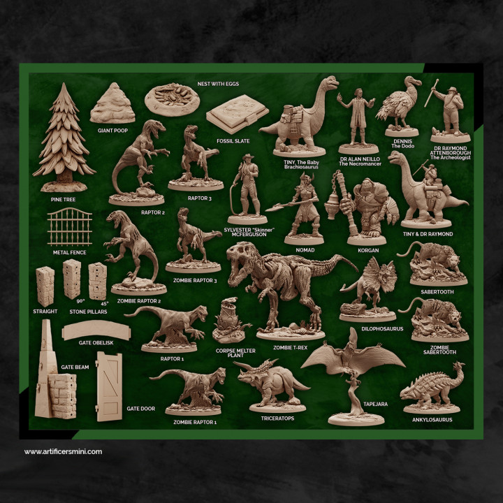 The Archeologist & The Necromancer - Full Pack image