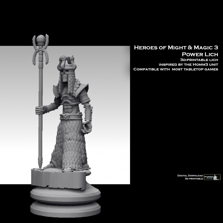 Heroes of Might and Magic 3 Power Lich image