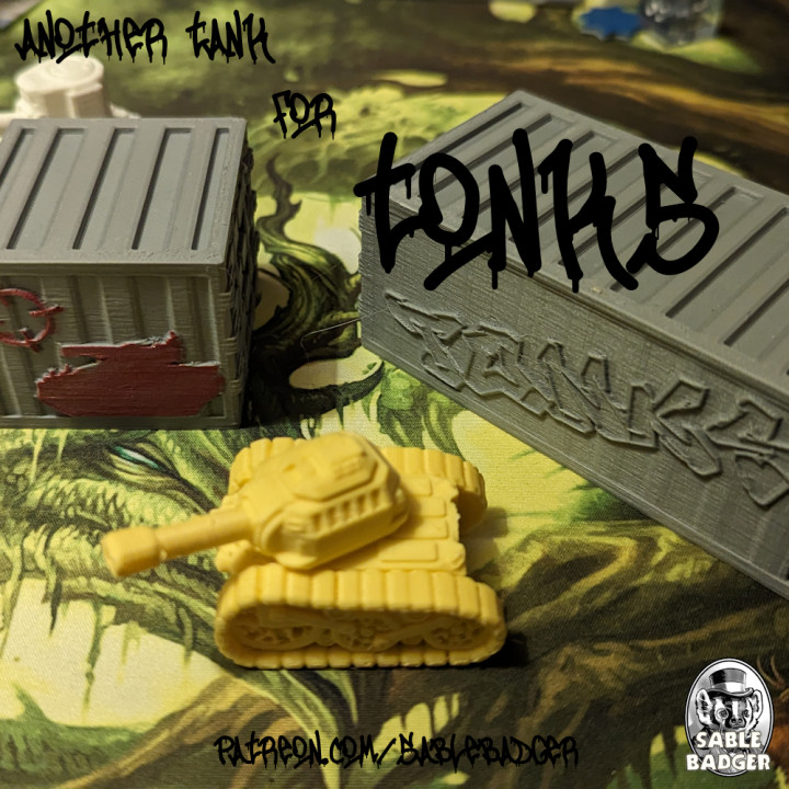 Tanks, Terrain and Tokens for TONKS!