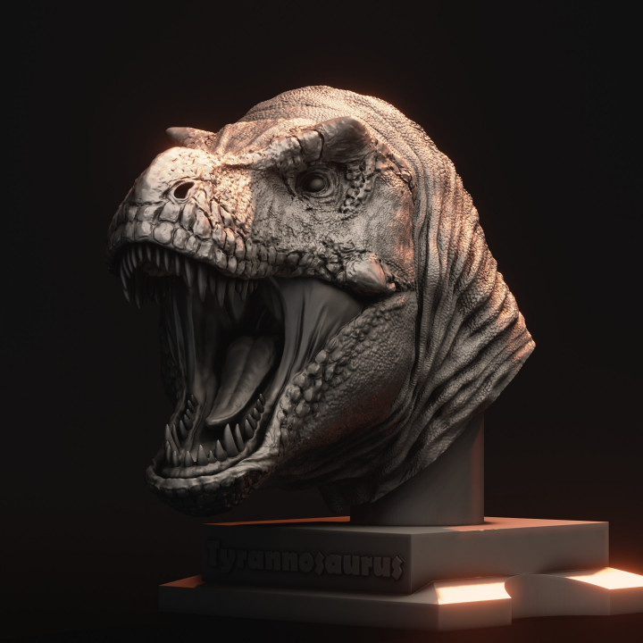 Tyrannosaurus Bust image