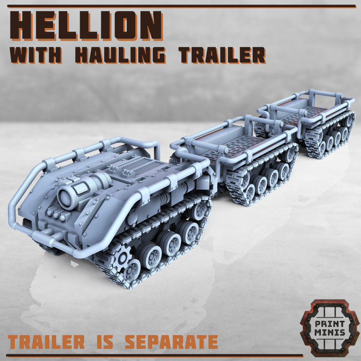 Hellion with Hauling Trailer