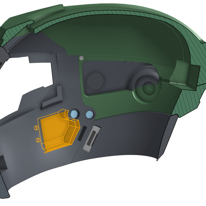 Mjolnir MkV Helmet - Halo image