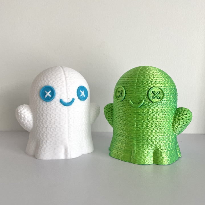 CROCHET GHOST - NO SUPPORTS - COLOR PRINT image