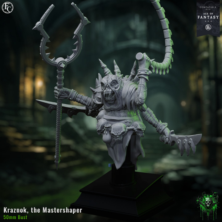 Kraznok, the Mastershaper - Bust image