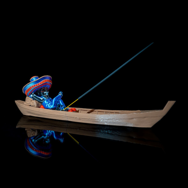 El Pescador Incense Holder image