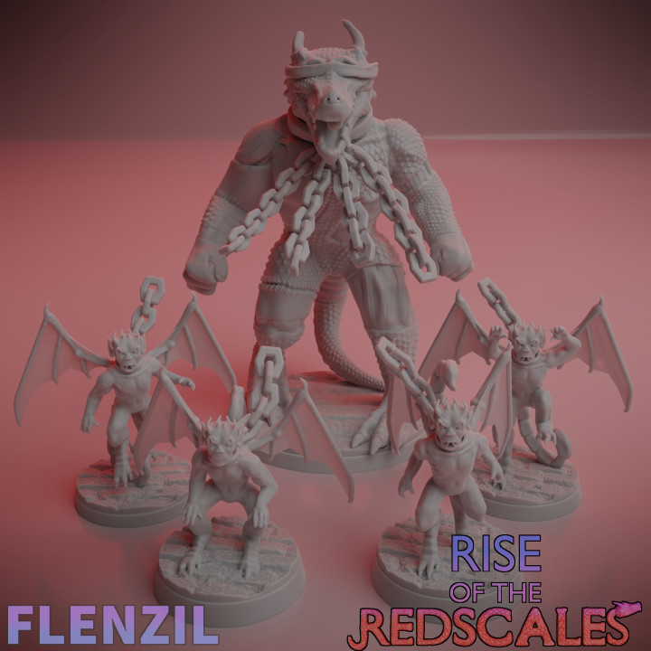 Rise of the Redscales - Complete Miniature Pack image