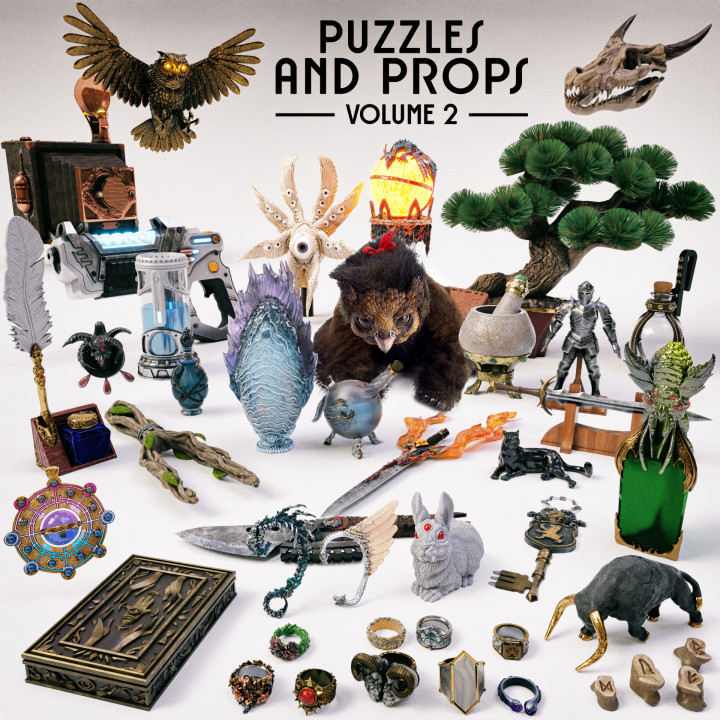 Puzzles and Props Volume 2 - Complete Bundle's Cover