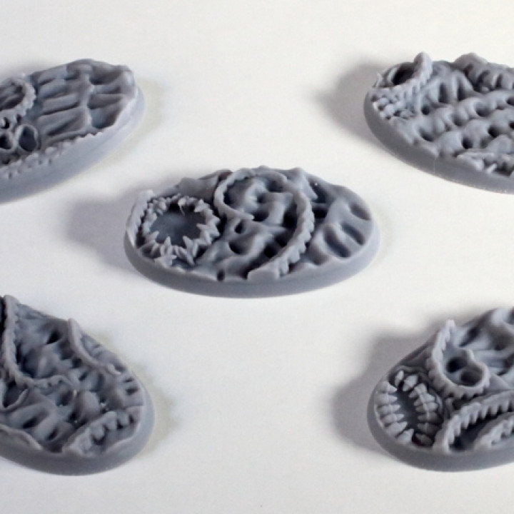 Daemon Scourge Bases - 60x35mm