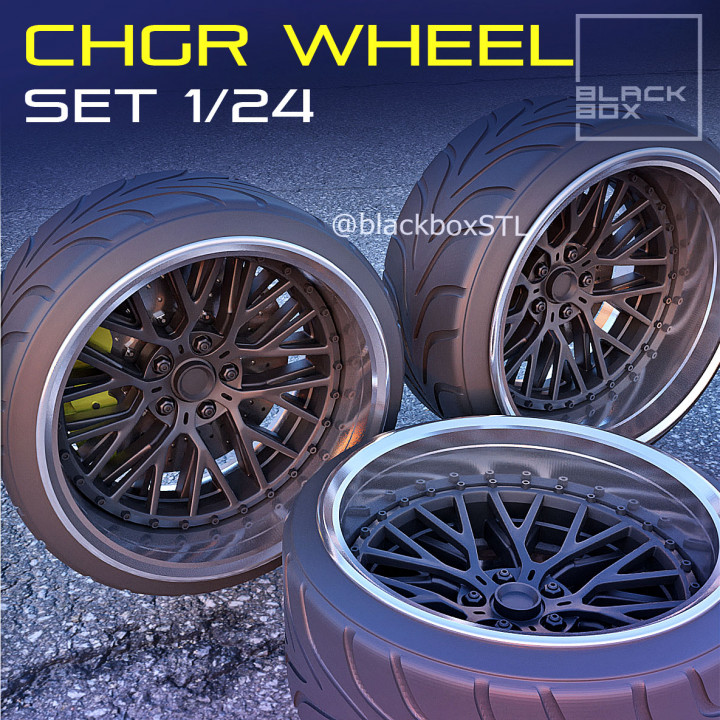 CHGR Wheel set 1-24th