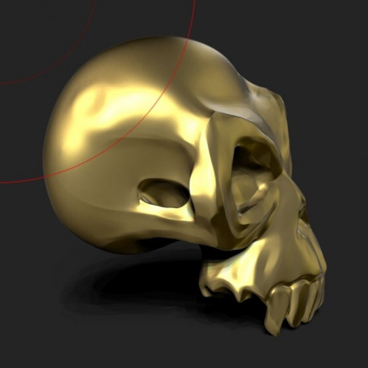 3d models world of warcraft style skull