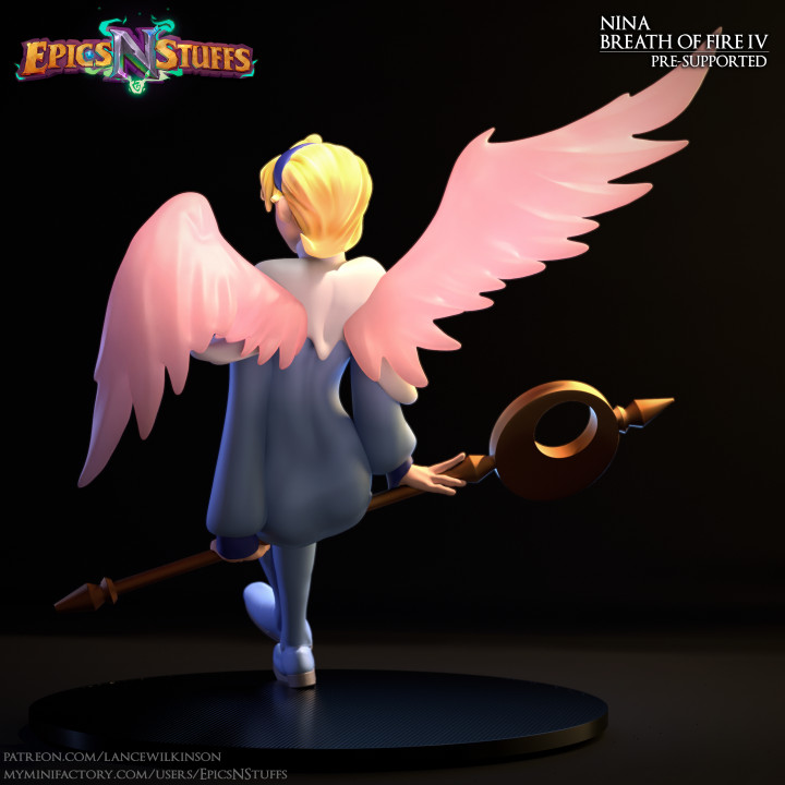 Nina, Breath of Fire 4 Statue, Pre-Supported image