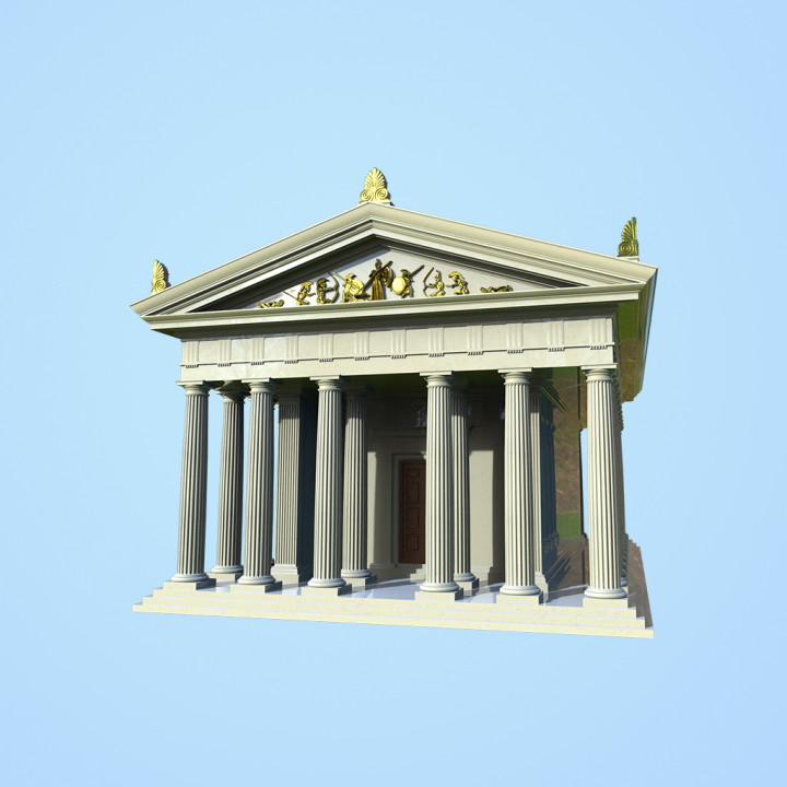 Roman Doric Temple image