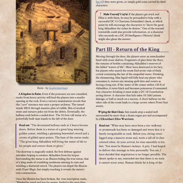 King of the Wastes - 5e One Shot image