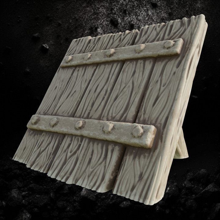 Wood Barricade 2