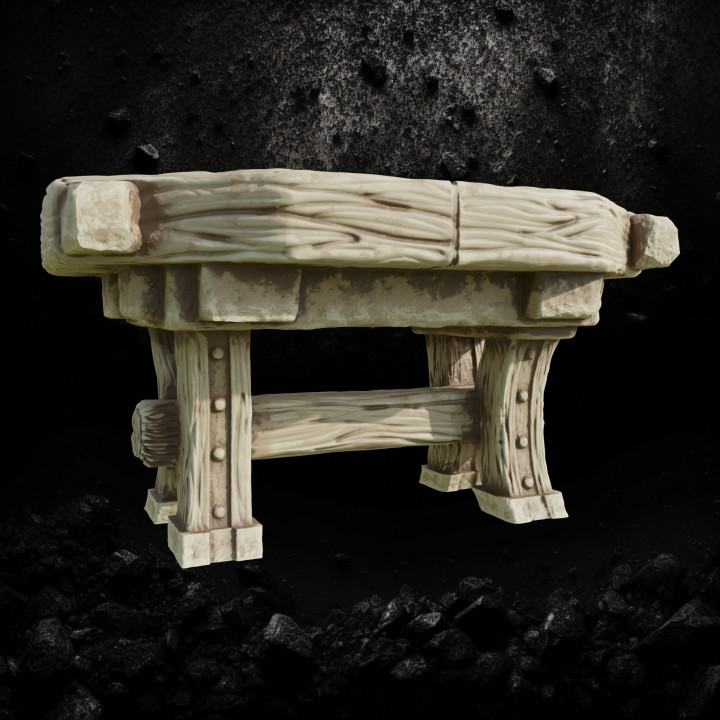 Wood table 9 image