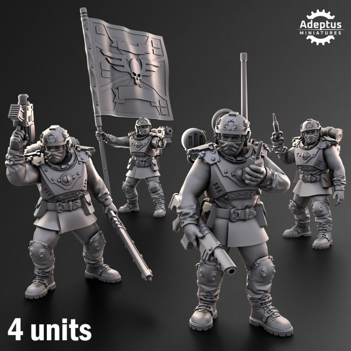 Command Squad. Dysorius Troops. Imperial Guard image