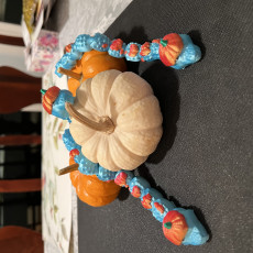 Picture of print of Flexi Pumpkin Dragon (Print In Place)