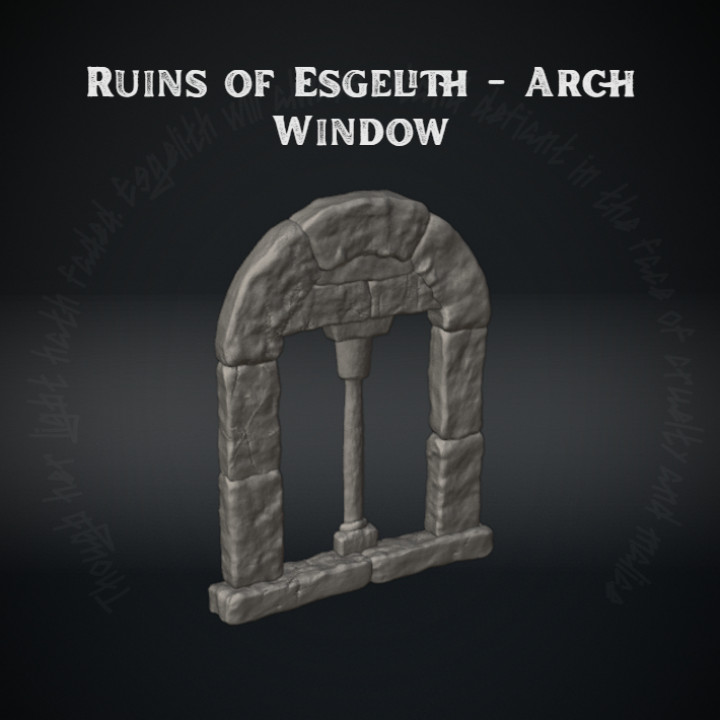 Ruins of Esgelith - Arch Window