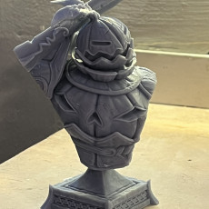 Picture of print of Bust - Pumpkin Knight