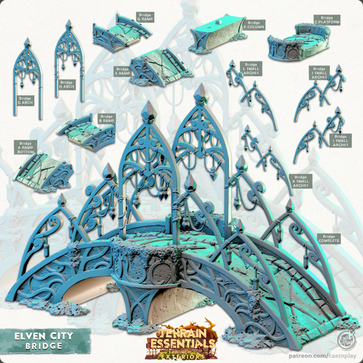 Elven City Set (Pre Supported)'s Cover