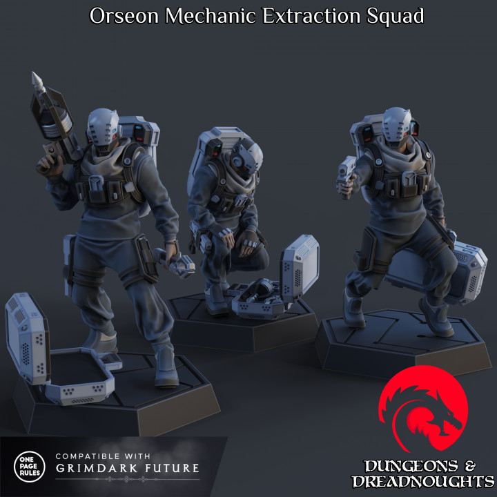 Orseon Mechanic Extraction Squad - 5e Compatible image
