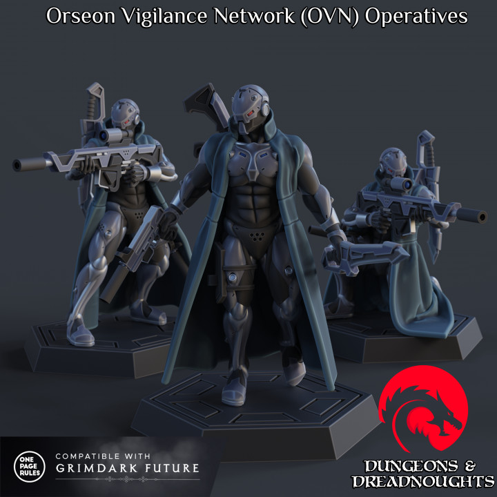 Orseon Vigilance Network (OVN) Operatives - 5e Compatible image
