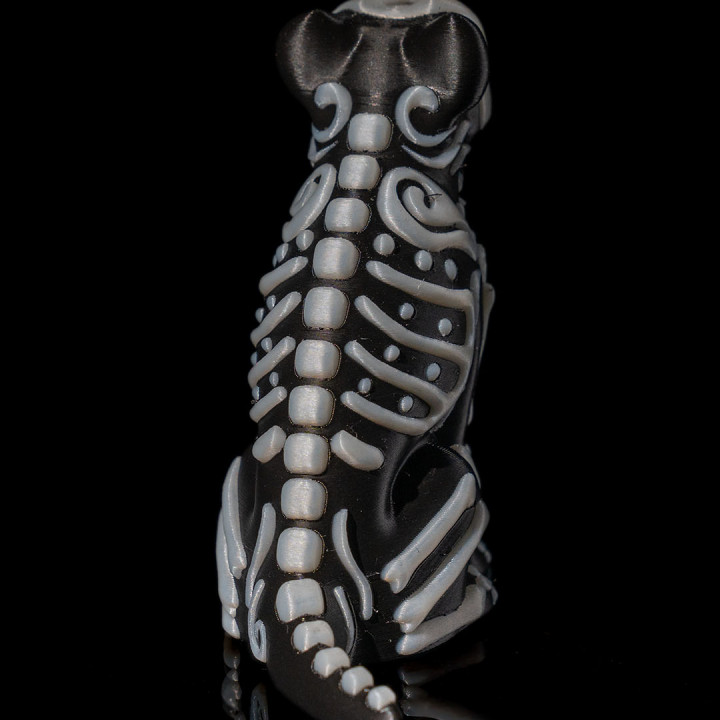 Skeleton Pet Figurines