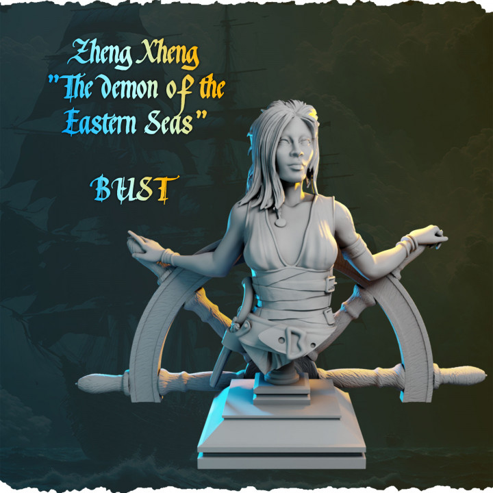 Zheng Xheng BUST from Ladies of the Sea (Pirates)'s Cover