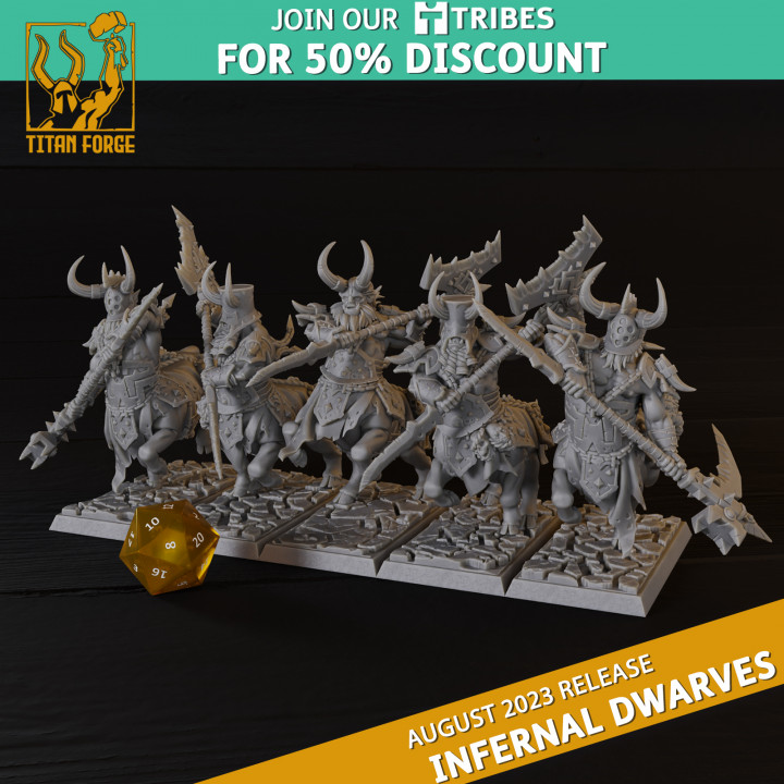 Infernal Dwarves Taurukh Enforcerers image