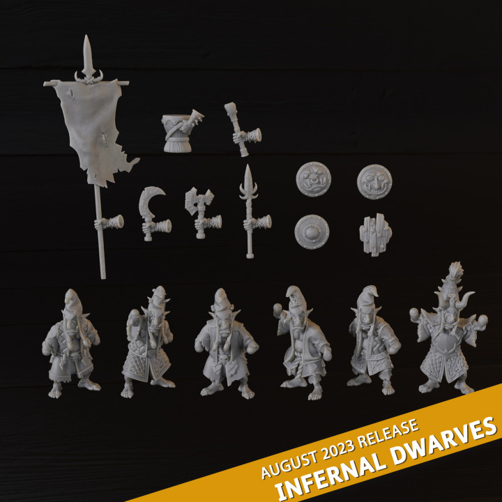 Infernal Dwarves Vassal Levies image