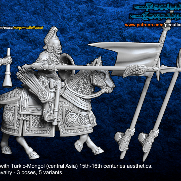 INDIVIDUAL Turko-Mongol Heavy Cavalryman image