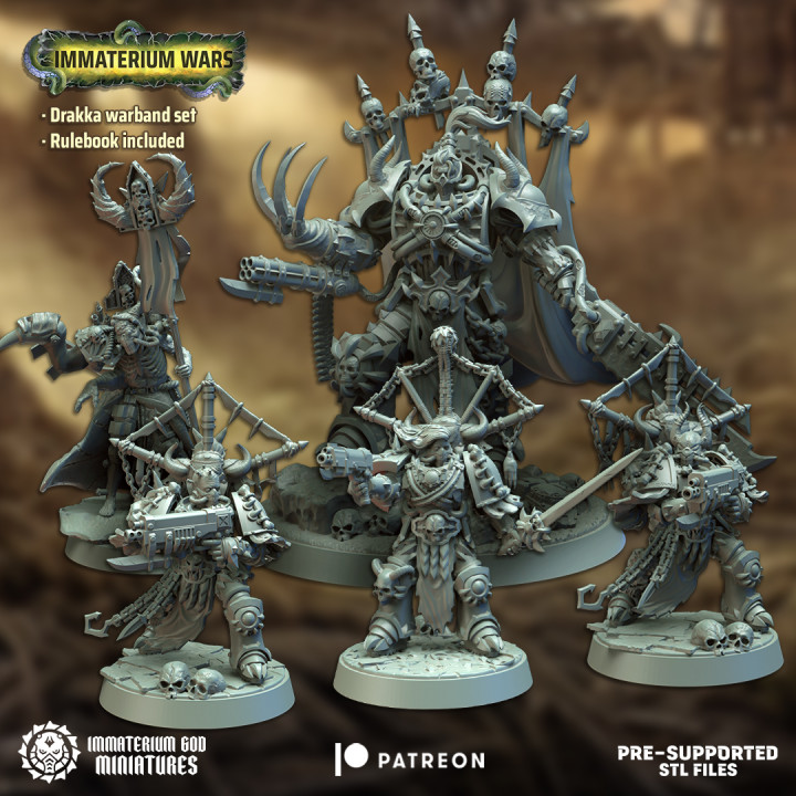 Drakka Warband set (Immaterium Wars) image