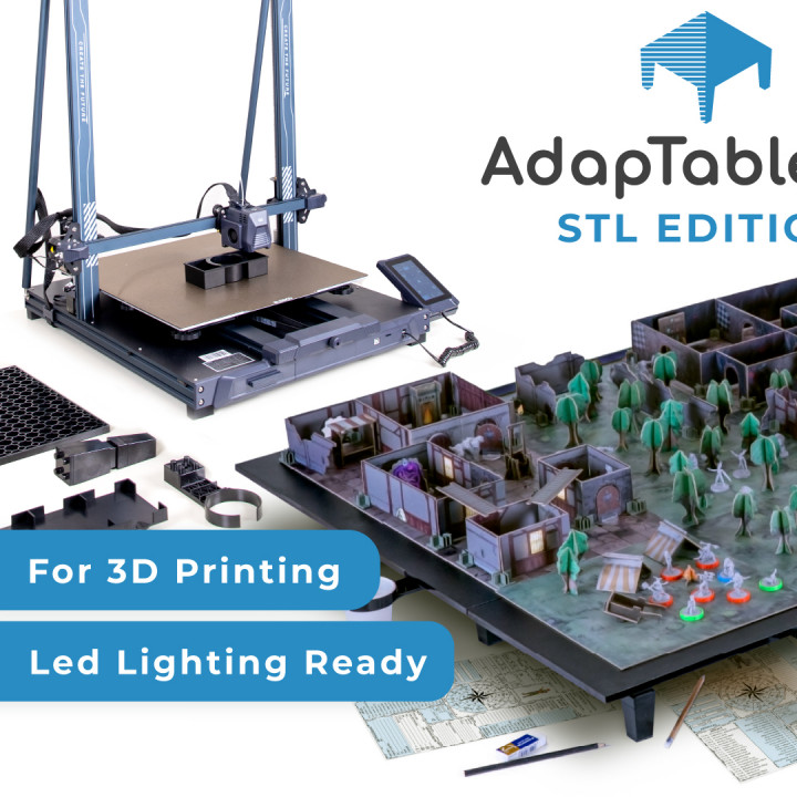 AdapTableTop STL ed. Commercial use image