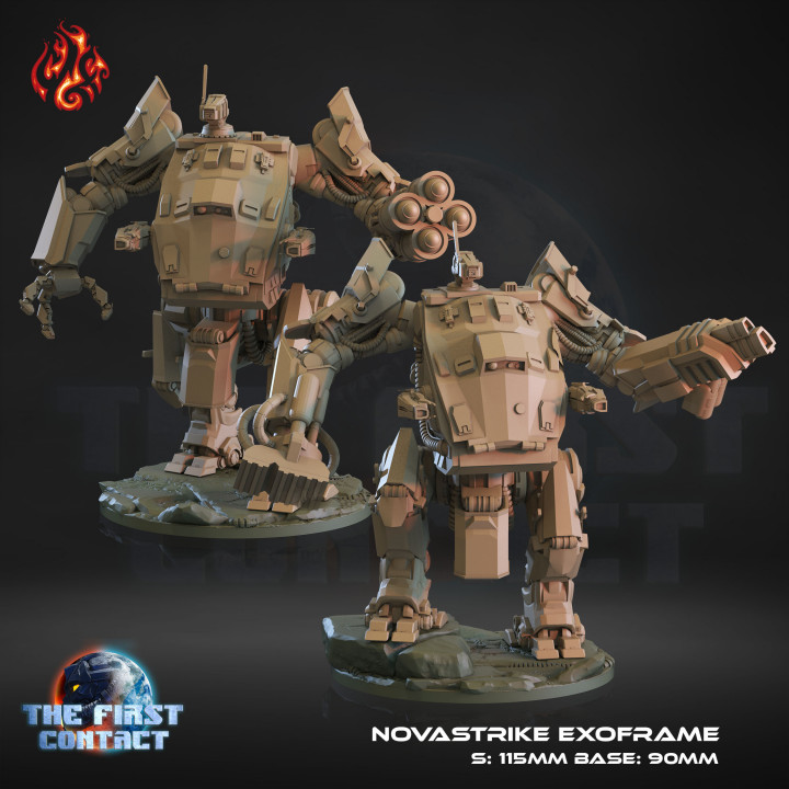 Novastrike Exoframe Battlesuits image