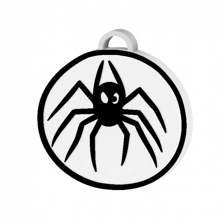 Whimsical Spider Keychain / EARRING / NECKLACE image