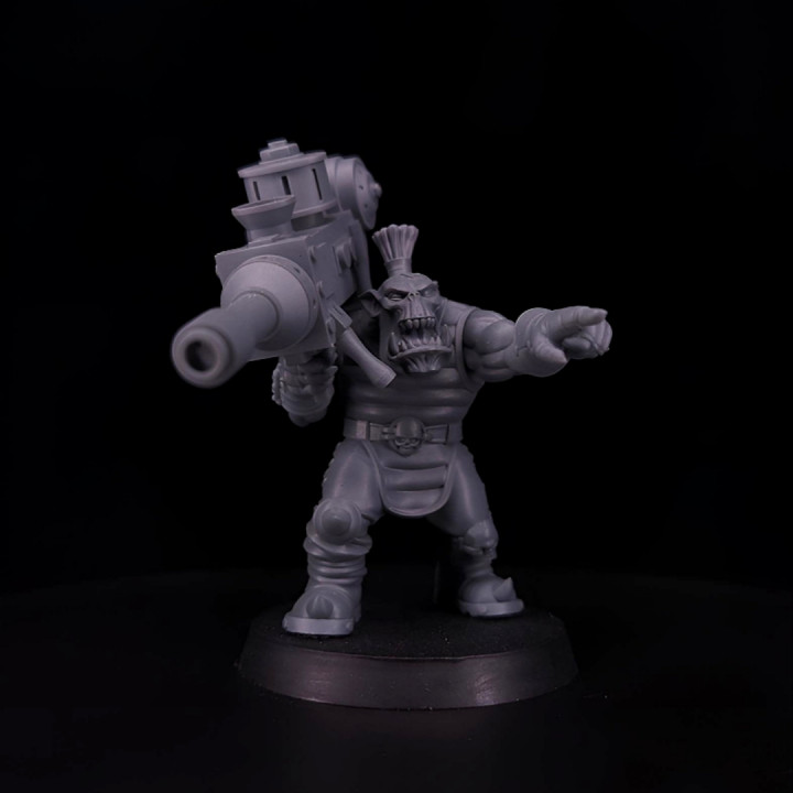 Space Orc with Auto Cannon image
