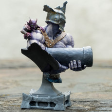 Picture of print of Bust - Ogre Mortar Specialist