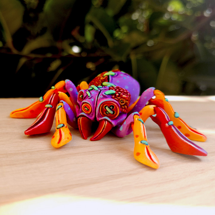 Articulated Stuffed Tarantula image