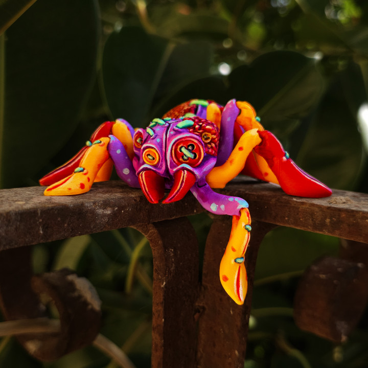 Articulated Stuffed Tarantula image
