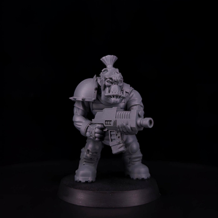 Space Orc Shooter Firing image