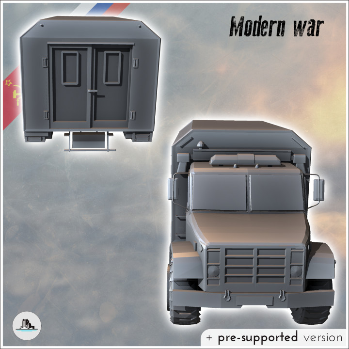 Russian Soviet military transport vehicle (3) - Soviet Union Communism Red Army Military Russia Cold Era War RPG