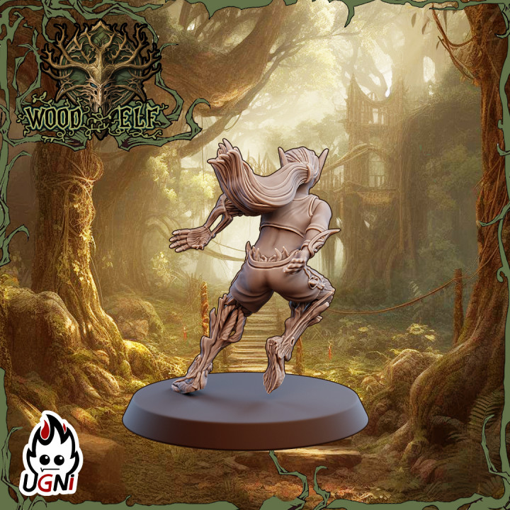 Linewomen #09 - Wood Elf Team