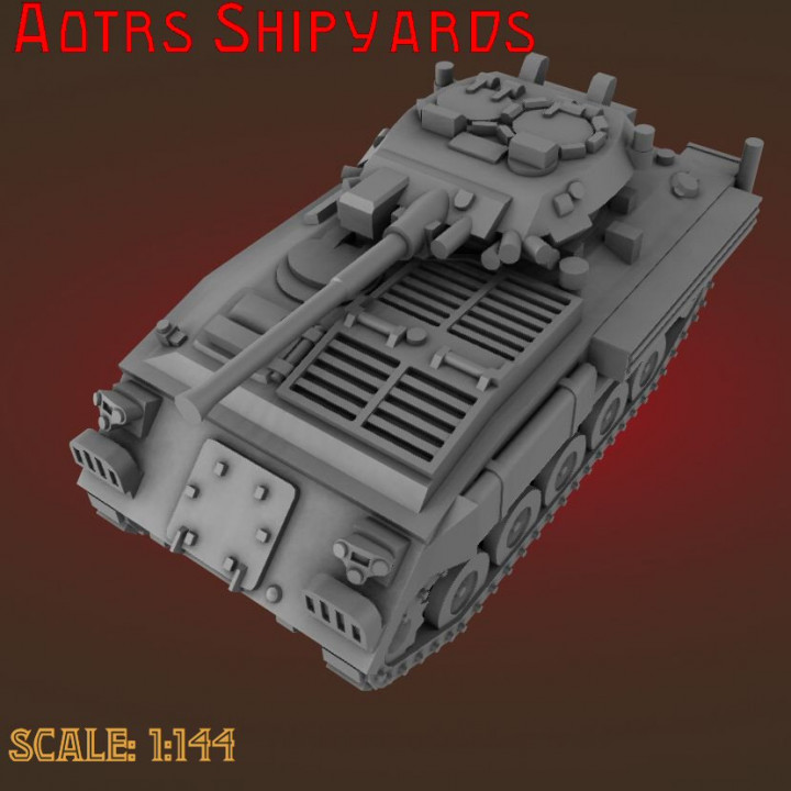 ミリタリー Verlinden Explosive Reactive ArmorDragon 3D Printable MG144-UK05D FV432 Rarden by Aotrs Shipyards