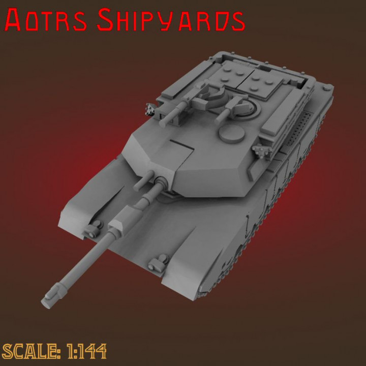 MG144-US01A M1A1 Abrams MBT image