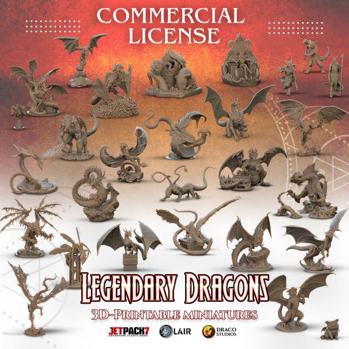 Commercial License from Legendary Dragons's Cover