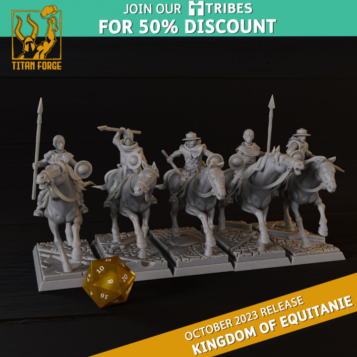 Kingdom of Equitaine Yeomen Outriders image