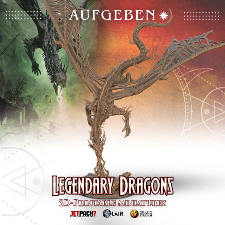 Aufgeben from Legendary Dragons's Cover