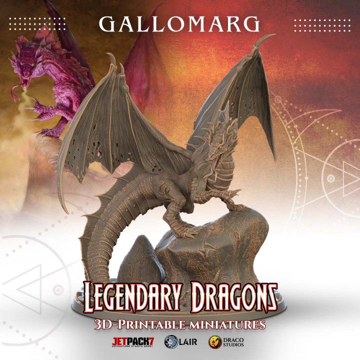 Gallomarg from Legendary Dragons's Cover